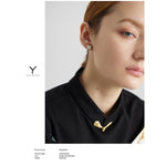 Yhpup Coração Pingente Colar de Aço Inoxidável Cadeia de Jóias Temperamento брелок Ágata Pedra Natural Colar Colar de Mulheres Presente