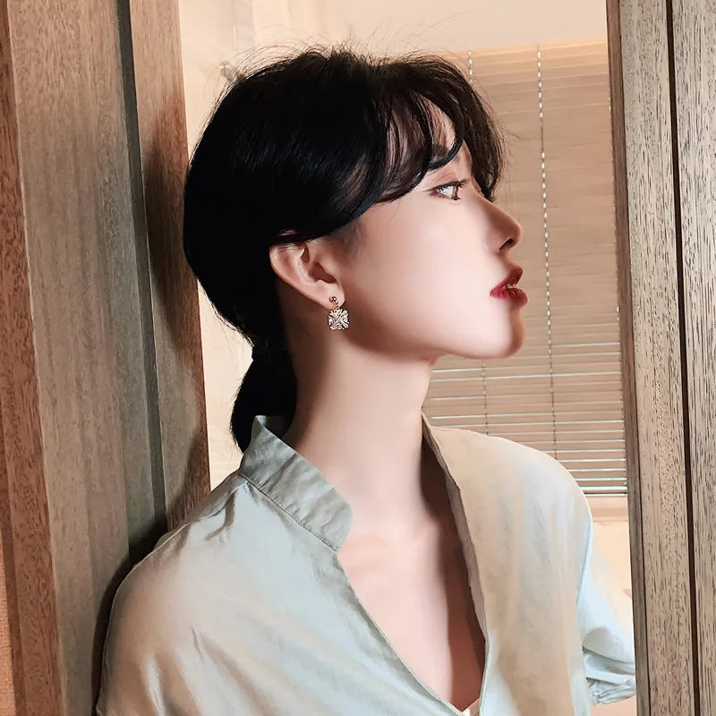 Brinco Santacruz com Zircônia - Lafemininy