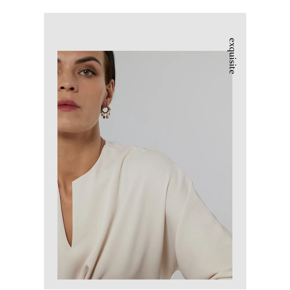 Yhpup Brincos de argola coloridos de zircônia cúbica de aço inoxidável para mulheres, brincos geométricos de textura de metal da moda requintada, presente