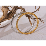 Yhpup 57mm 316l aço inoxidável pulseira de alta qualidade ouro prata cor metal à prova ferrugem moda pulso jóias bijoux