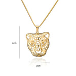 Colar com Pingente Leopardo - Lafemininy