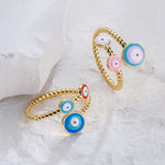 Anel Colorido Dedo da Sorte - Lafemininy