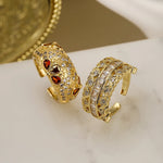 Anel Cmoonry com Zircônia - Lafemininy