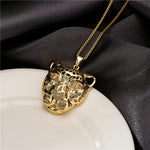 Colar com Pingente Leopardo - Lafemininy