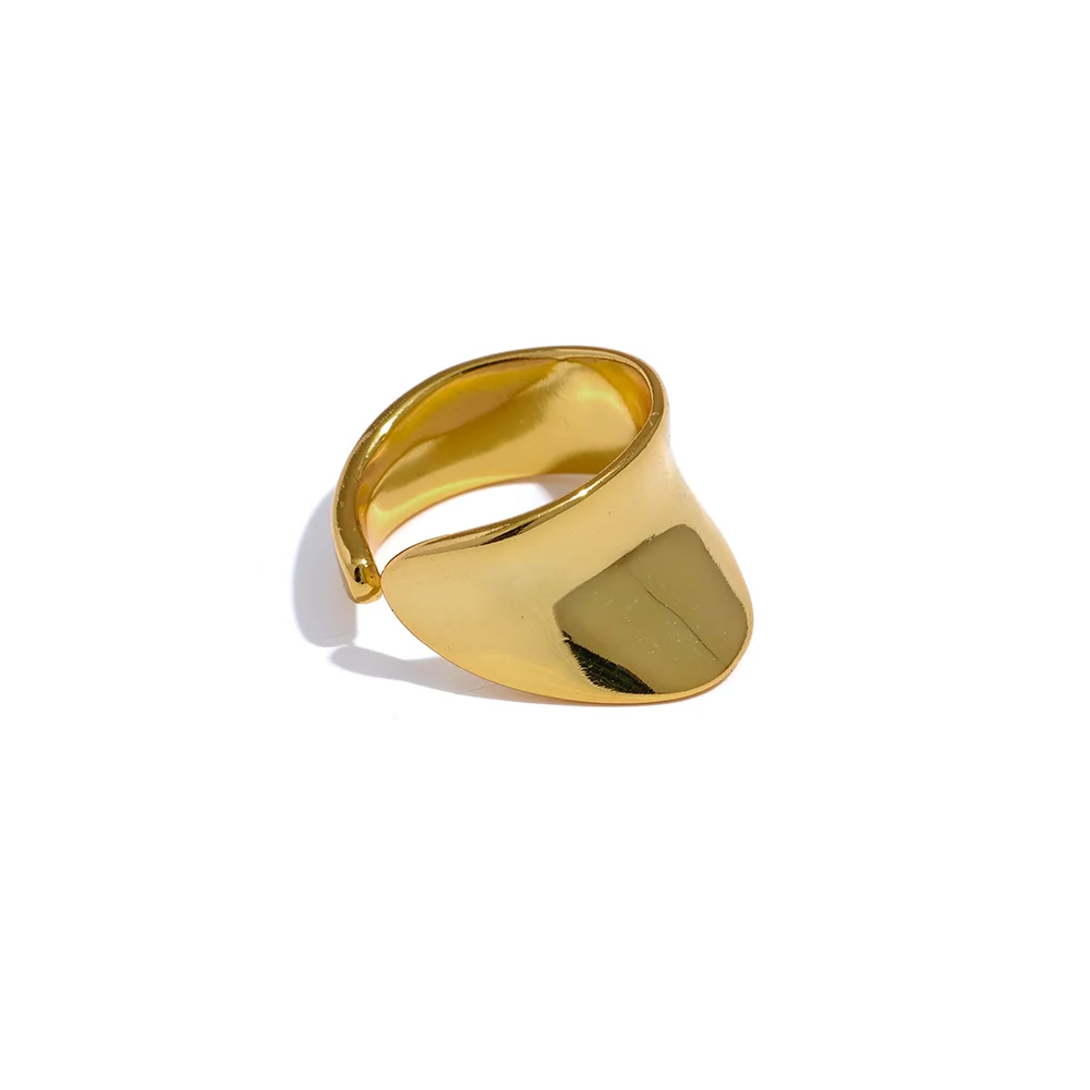 Yhpup-Minimalista Ampla Prata Esterlina Suave Geométrica INS Brincos, Sem Orelha Buraco, Clipes Côncavos em Encantos, Presente Da Jóia, Moda, 1Pc