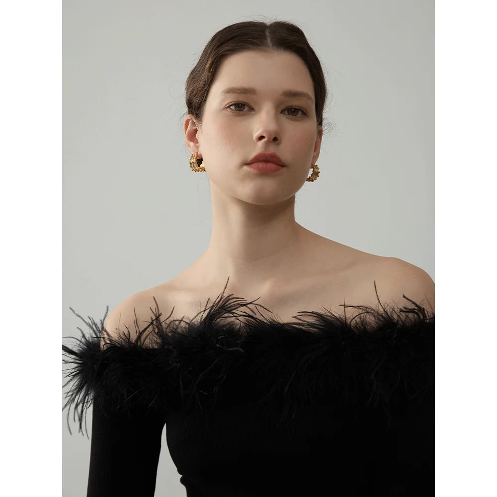 Yhpup moda esmalte aço inoxidável c-forma geométrica incomum brincos cor de ouro charme metal versátil jóias bijoux femme