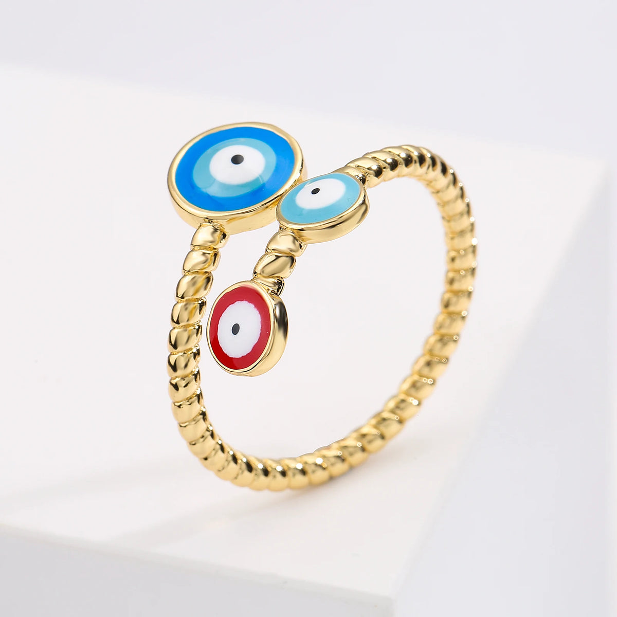 Anel Colorido Dedo da Sorte - Lafemininy