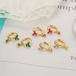 Brinco Lisbela com Zircônia - Lafemininy