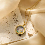 Corrente com Pingente Olhos Gregos - Lafemininy