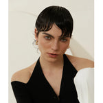 Yhpup vintage imitação de pérolas 18k banhado a ouro aço inoxidável brincos geométricos para mulheres moda joias à prova d'água