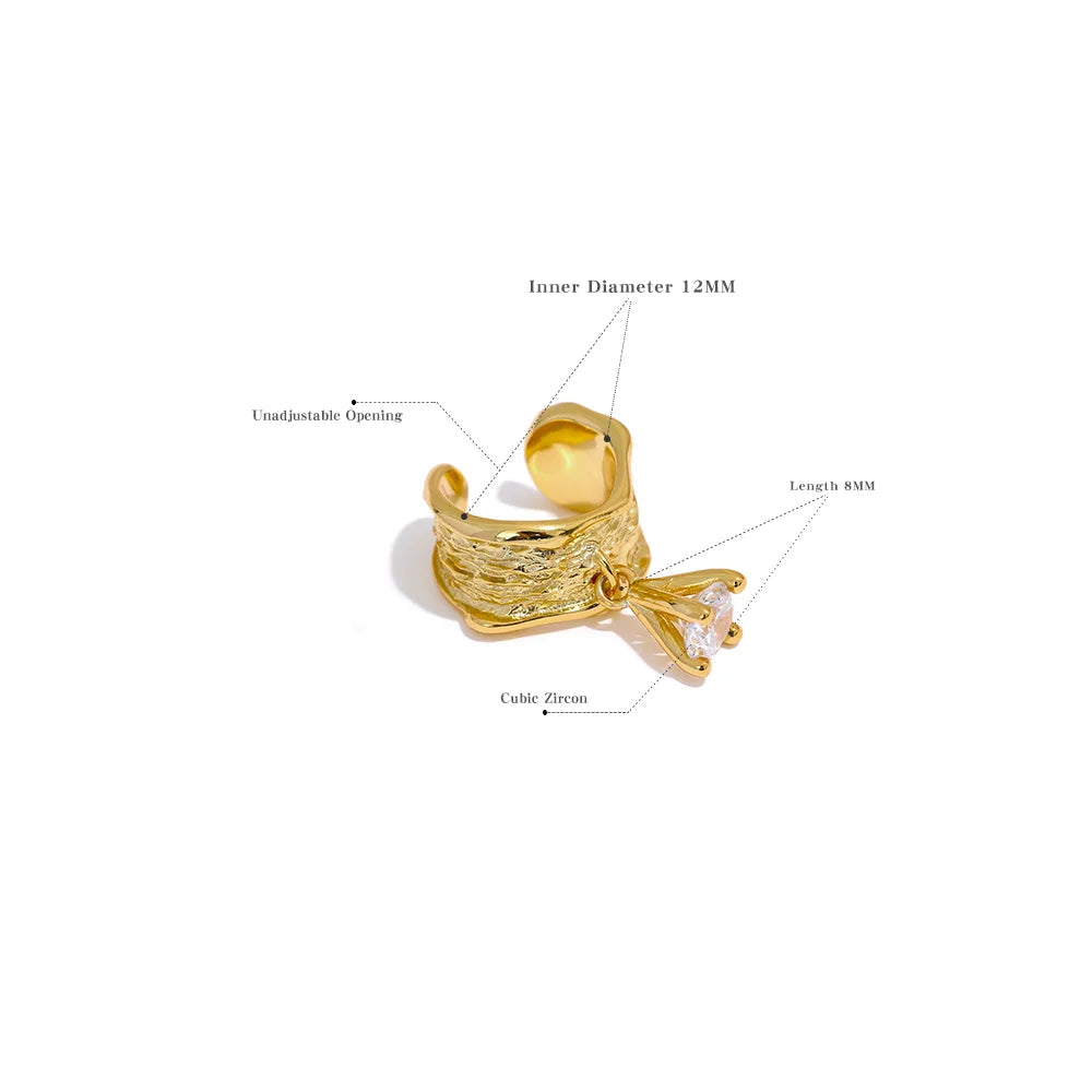 Yhpup-925 Clipes de Prata Esterlina Não Piercing para Mulheres, Brincos De Cartilagem De Luxo, Acessórios Individuais De Jóias, Zircônia Cúbica, 1Pc