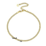 Tornozeleira de Prata 925 Riviera - Lafemininy