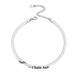 Tornozeleira de Prata 925 Riviera - Lafemininy