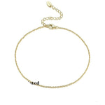 Tornozeleira de Prata 925 Riviera - Lafemininy