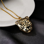 Colar com Pingente Leopardo - Lafemininy