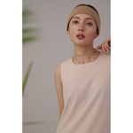 Yhpup zircônia cúbica grânulo chique dupla camada jóias colar de aço inoxidável novo colar feminino бижутерия presente festa