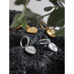 Yhpup moda coração gota 18k cor de ouro aço inoxidável à prova dwaterproof água huggie hoop brincos feminino encantos jóias diárias alta qualidade