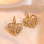 Brinco Árvore da Vida Cravejado com Zircônia - Lafemininy