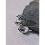 Yhpup luxo bling multi cor zircônia cúbica aço inoxidável redondo oco brincos de argola para mulheres à prova dwaterproof água moda jóias