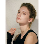 Yhpup requintado zircônia cúbica cruz pingente cnc colar resistente à água 316l aço inoxidável delicado jóias acessórios presente