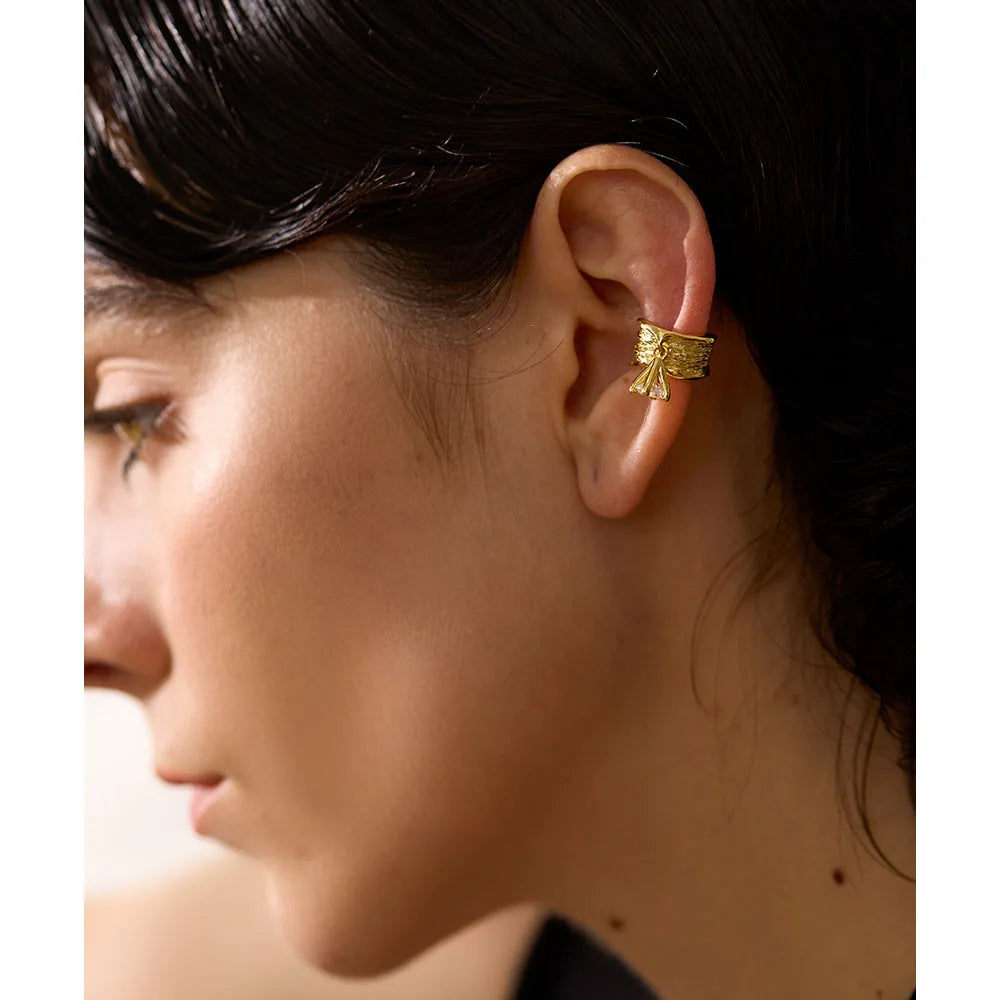 Yhpup-925 Clipes de Prata Esterlina Não Piercing para Mulheres, Brincos De Cartilagem De Luxo, Acessórios Individuais De Jóias, Zircônia Cúbica, 1Pc