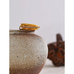 Yhpup Arrivals Anel empilhável redondo em camadas de aço inoxidável com zircônia cúbica requintada acessórios de joias para dedo