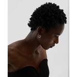 Yhpup brincos de argola de metal de aço inoxidável, esmalte colorido à prova d'água, temperamento de verão, textura única, joias de declaração