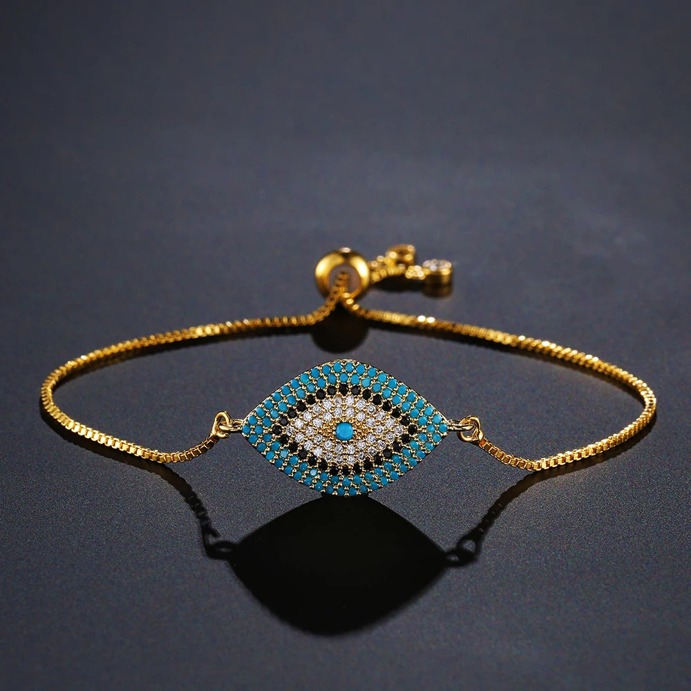 Bracelete Olho Grego - Lafemininy
