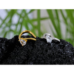 Yhpup 1 peça de luxo com zircônia cúbica, clipes de osso de orelha em brincos, amuletos de prata esterlina da moda, joias finas para mulheres