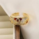 Anel Cmoonry com Zircônia - Lafemininy