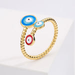 Anel Colorido Dedo da Sorte - Lafemininy