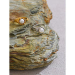 Yhpup elegante moda simulada pérolas aberto ajustável chique anel para mulher 316l aço inoxidável na moda coreano jóias presente