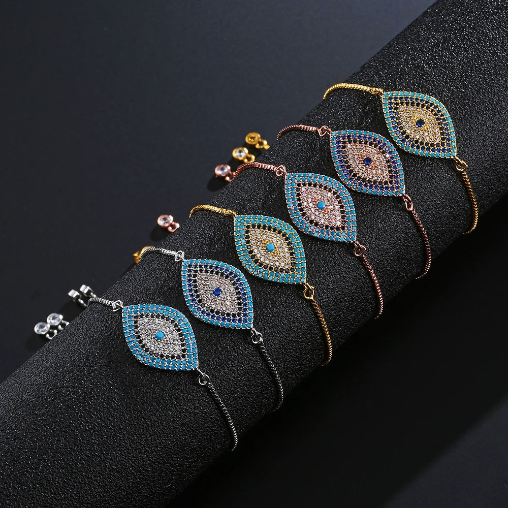 Bracelete Olho Grego - Lafemininy