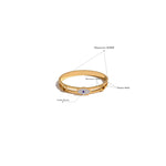 Yhpup 60mm declaração mau olhado aço inoxidável metal zircônia cúbica real banhado a ouro pulseira para mulheres moda jóias