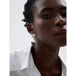 Yhpup 6 cores esmalte brilhante zircônia cúbica aço inoxidável coração colorido brincos requintados de alta qualidade joias da moda y2k