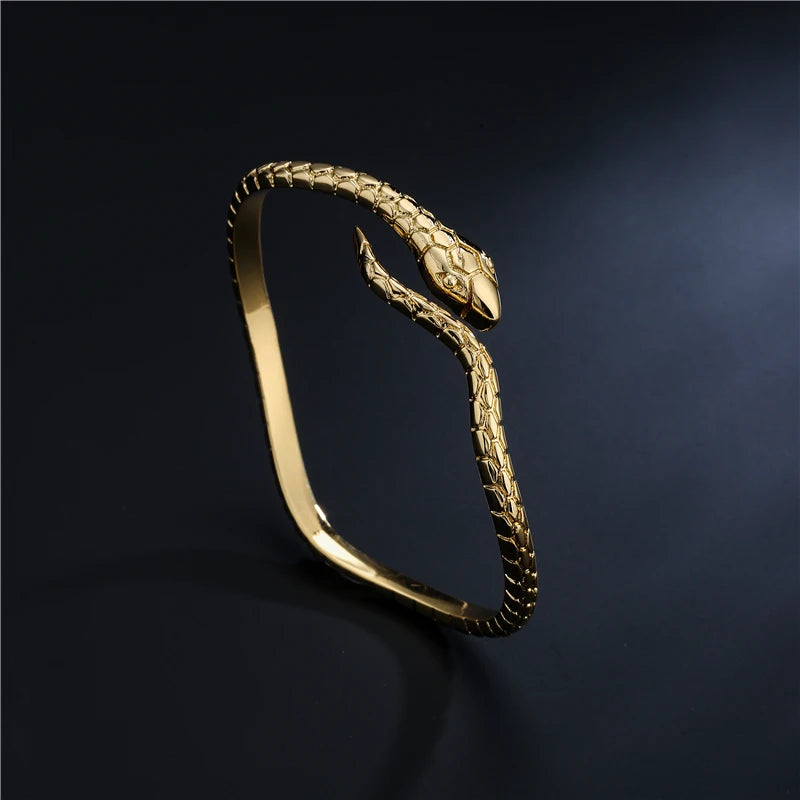 Pulseira Geométrica Serpente - Lafemininy