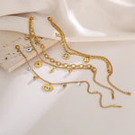 Pulseira Dupla Olho Grego - Lafemininy