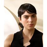 Yhpup-Asymmetric Sterling Silver Stud Earrings, Moonstone Artificial, Misteriosa Moda Textura, Encantos de Luxo, Fine Jewelry, AB