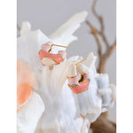 Yhpup brincos de aço inoxidável multicoloridos, exclusivos, Y2K, fundição colorida, joias da moda de alta qualidade, à prova d'água