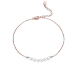 Tornozeleira de Prata 925 Riviera - Lafemininy