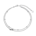 Tornozeleira de Prata 925 Riviera - Lafemininy